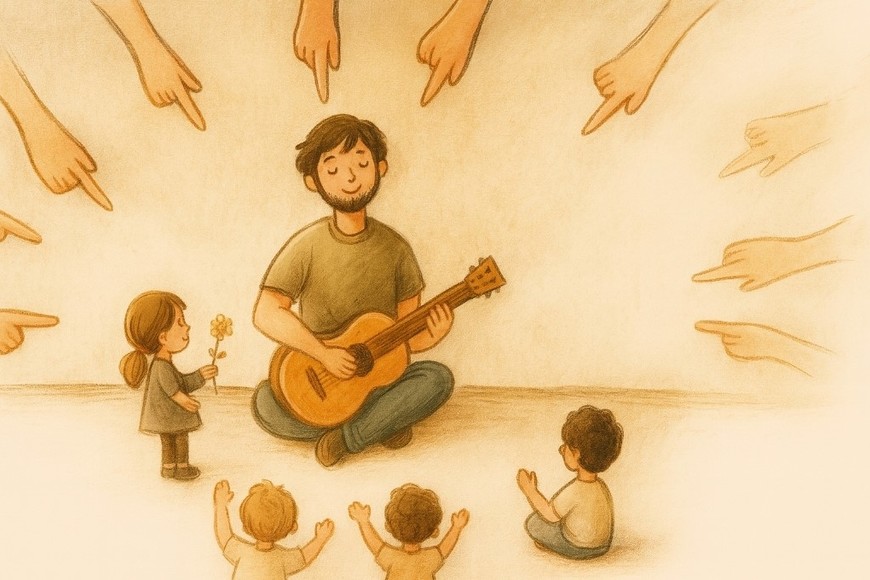 Ilustración del libro "Conversaciones con la ESI. Entre desencuentros y entramados de ternura", de Liliana Maltz.