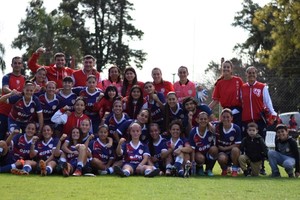 El plantel completo. Unión en su máxima expresión.