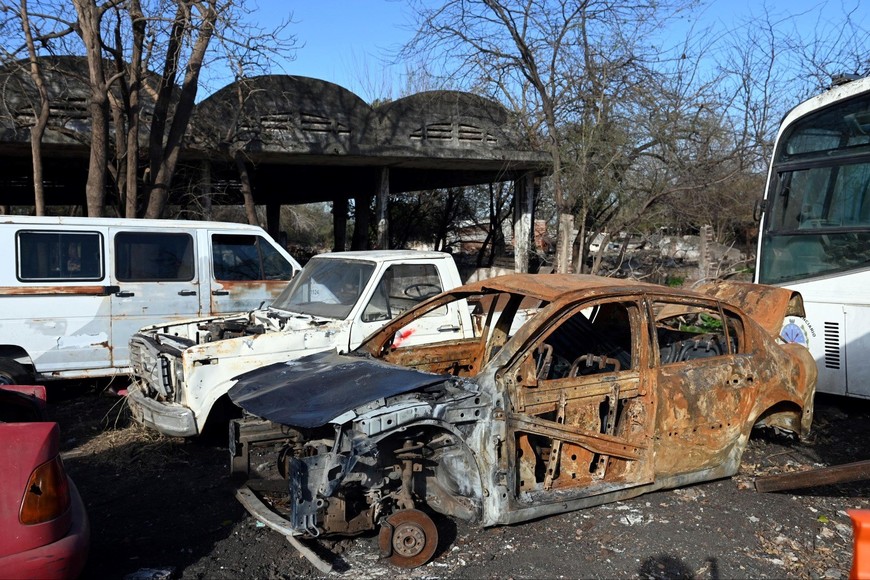 El ex frigorífico municipal, espacio elegido para almacenar y procesar los autos retirados.