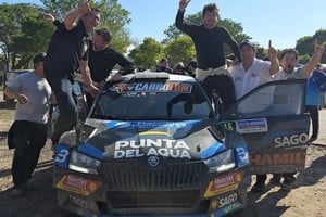 El binomio de San Luis superó a la dupla de Federico Villagra y Diego Curletto por apenas 2 décimas de segundo