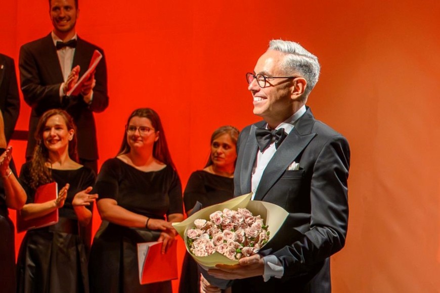 Pablo Villaverde Urrutia, director de la Compañía Coral de Santa Fe.