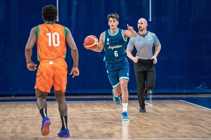 Argentina tuvo un gran primer cuarto, pero se cayó en defensa.