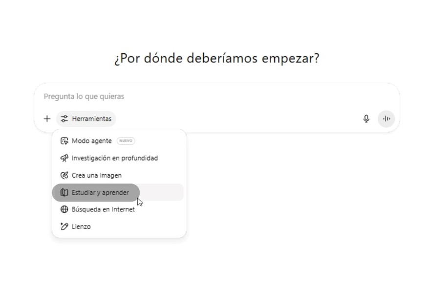 Dónde se debe ingresar en el chat.