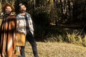 Cantantes Paquito Ocaño y Efraín Colombo