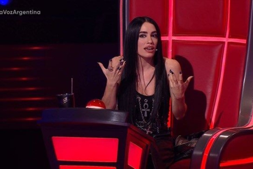 Lali Espósito, una de las coaches.