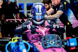 Paul Aron marcó el mejor tiempo en la primera jornada de pruebas en Hungría. Foto: Gentileza