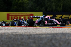 Formula One F1 - Belgian Grand Prix - Circuit de Spa-Francorchamps, Stavelot, Belgium - July 27, 2025
Alpine's Franco Colapinto in action during the race REUTERS/Stephanie Lecocq