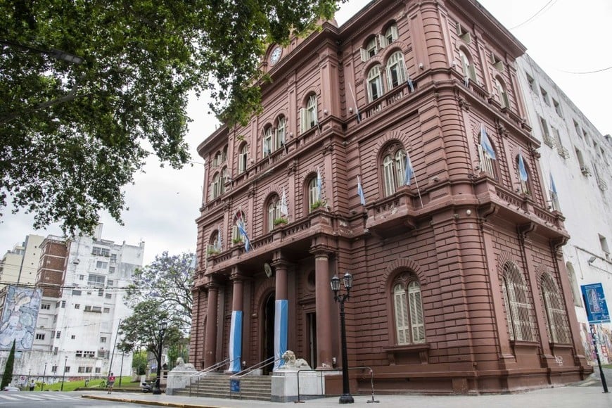 Palacio de los Leones de la ciudad de Rosario, sede del Poder Ejecutivo rosarino.