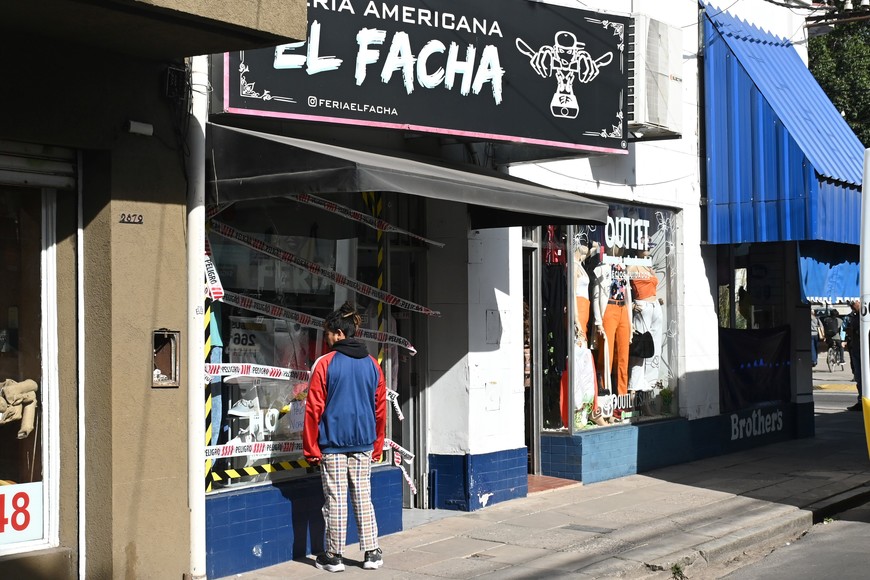 "Esto es algo que te bajonea mucho", expresó el comerciante damnificado. Crédito: Flavio Raina
