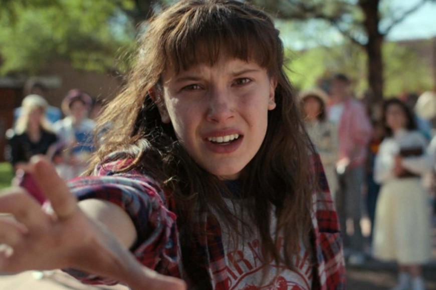 Millie Bobby Brown, protagonista principal de la serie.