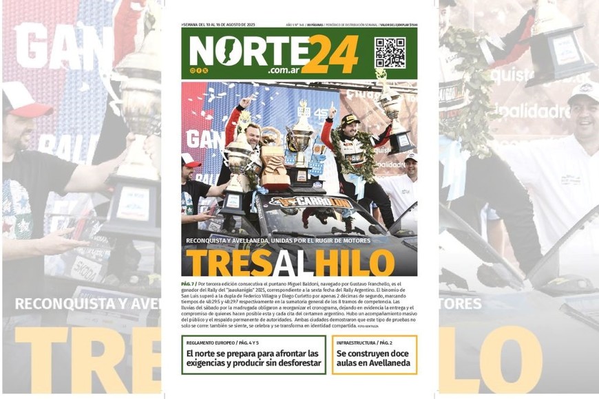 Norte24 refleja la actualidad y los desafíos de las comunidades del norte provincial.