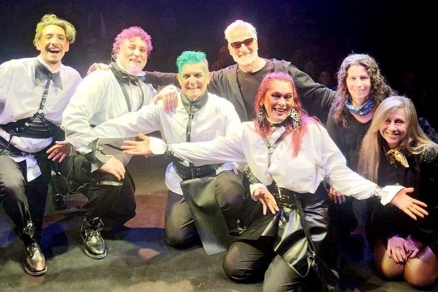 "La confesión de Molière" + "2051 Odisea del exteatro". Foto: Gentileza producción