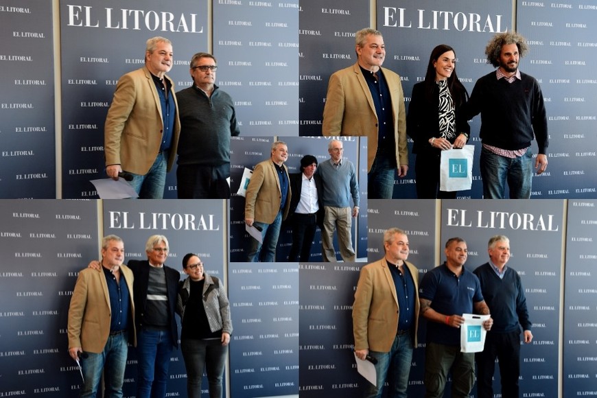 Un reconocimiento para aquellos que ya llevan décadas trabajando en El Litoral. Foto: Guillermo Di Salvatore