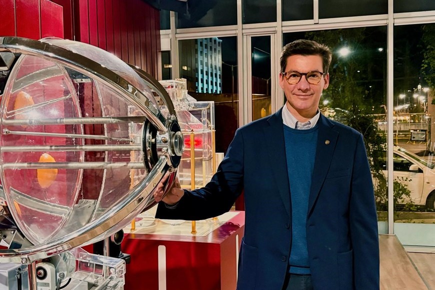 Daniel Di Lena destacó la magnitud del sorteo aniversario y el impacto positivo en todo el país.