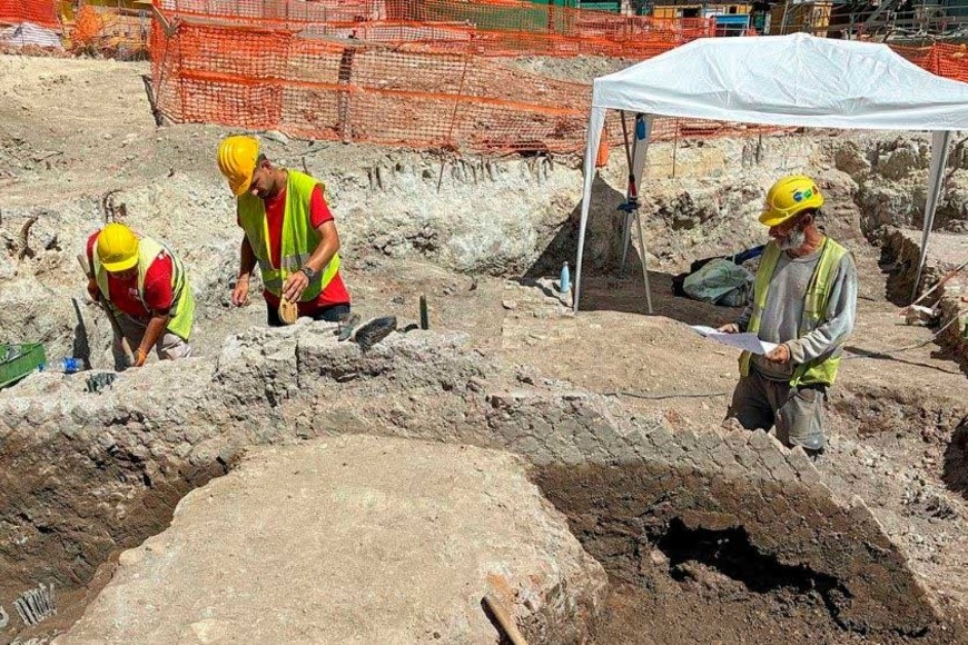 Las obras se paralizan tras el hallazgo.