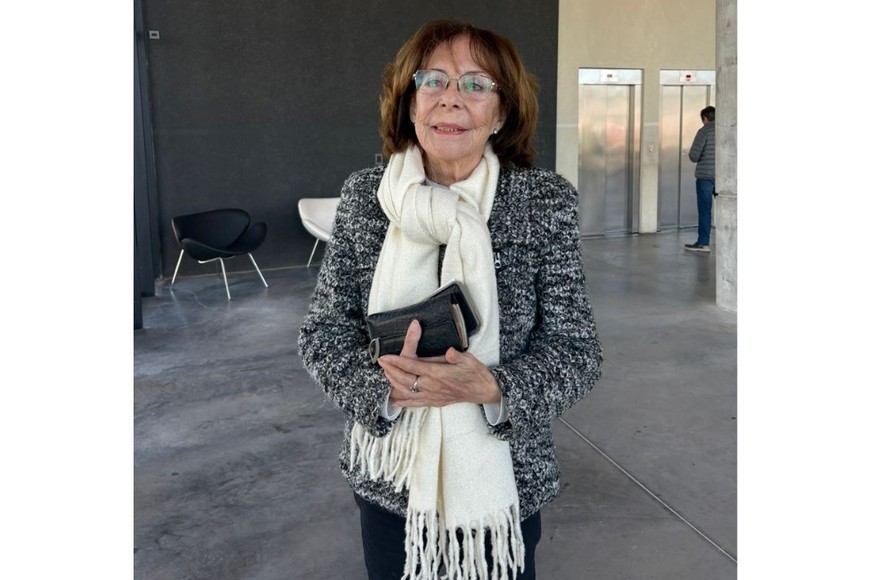 Elsa Myrtha Wilkinson. Su abuelo Adolfo llegó al país en el Symmetry.