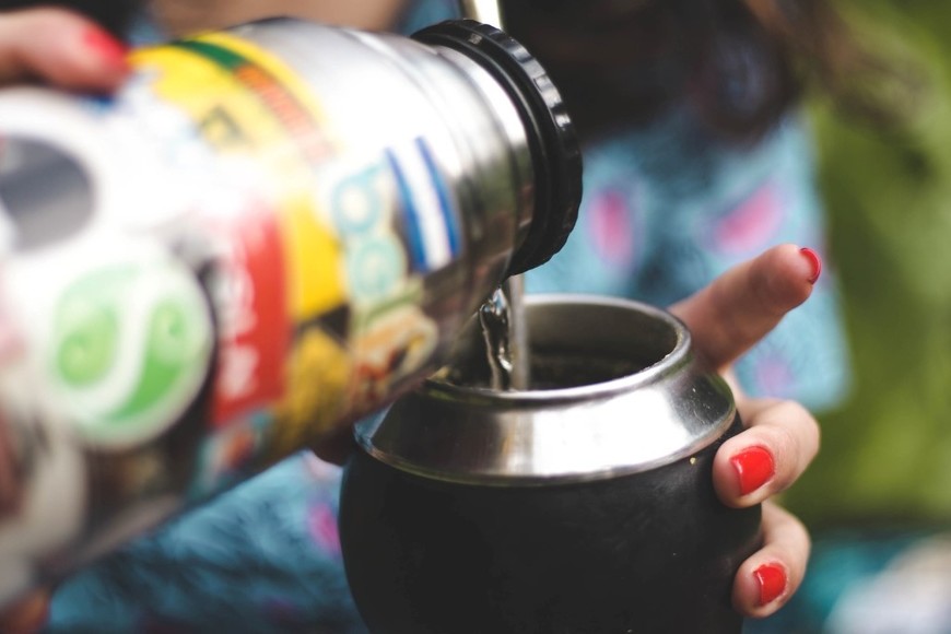 Compartir el mate también comunica.