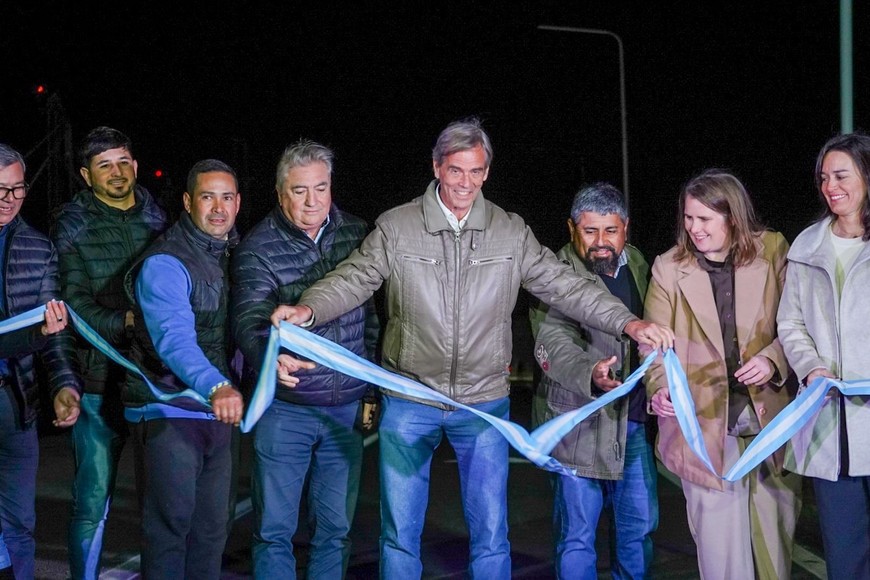 El acto fue encabezado por el administrador general de la DPV, Pablo Seghezzo