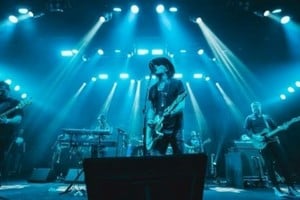 Los Pérez García, banda bonaerense con 30 años de trayectoria, actuando en El Ópera de La Plata