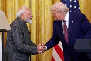 Trump anunció el acuerdo comercial con India, luego de una conversación con el primer ministro Narendra Modi. Foto: Archivo / REUTERS / Kevin Lamarque.