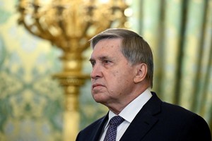 Asesor presidencial ruso Yuri Ushakov. Crédito: ALEXANDER NEMENOV/REUTERS