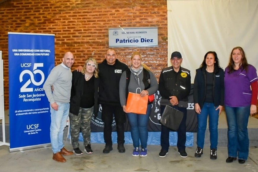 La actividad se llevó adelante en el marco del Día del Veterinario. Foto: Gentileza UCSF