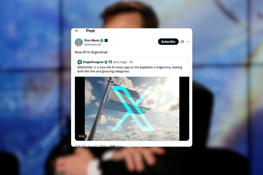 X superó a todas las aplicaciones de noticias en descargas.