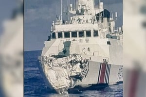 barco chino Crédito: @AlertaNews24