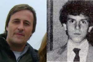 Norberto Cristian Graf habló brevemente con la prensa.