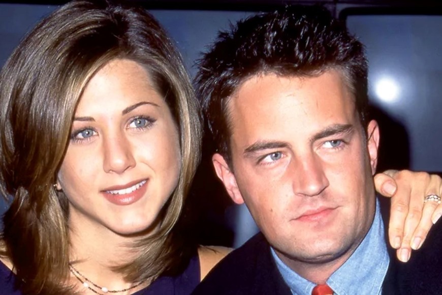 Jennifer Aniston y Matthew Perry. Crédito: Getty Images.