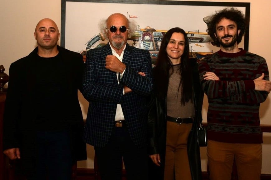 La obra "Atravesados por la pasión", del santafesino Ricardo Calanchini, se podrá visitar dhasta el 20 de agosto