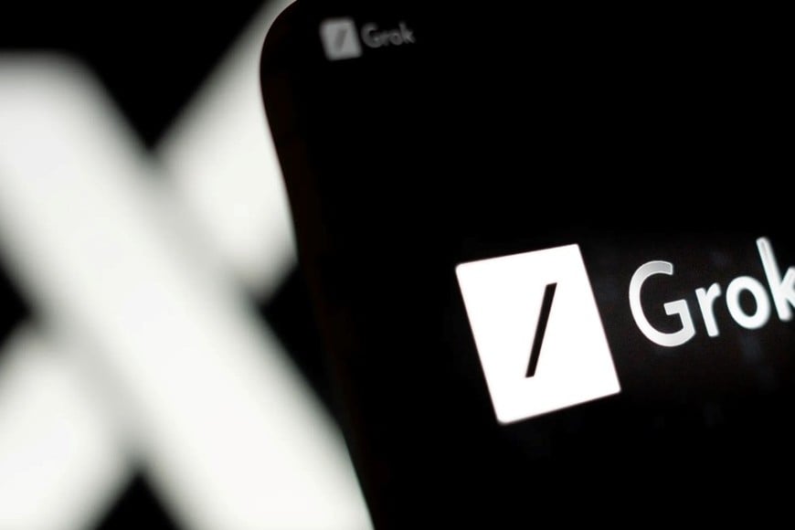 Grok, la IA de xAI. Crédito: NurPhoto/Getty Images