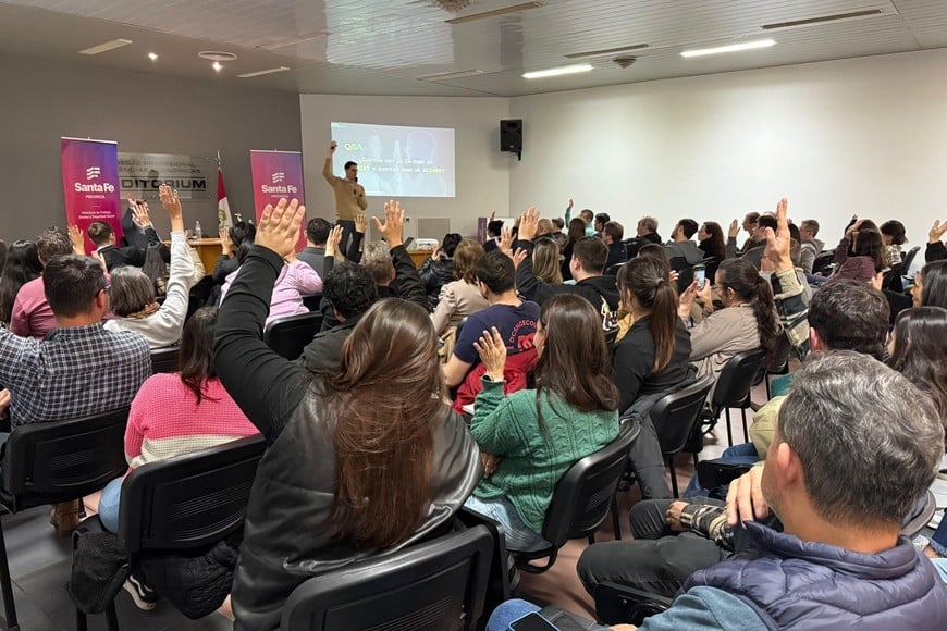 En el encuentro disertó  Mariano López Busso, consultor en Tecnología y Estrategia de Negocios.