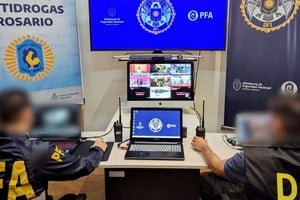 Del operativo participaron distintas fuerzas federales que trabajaron de manera conjunta. Foto: El Litoral