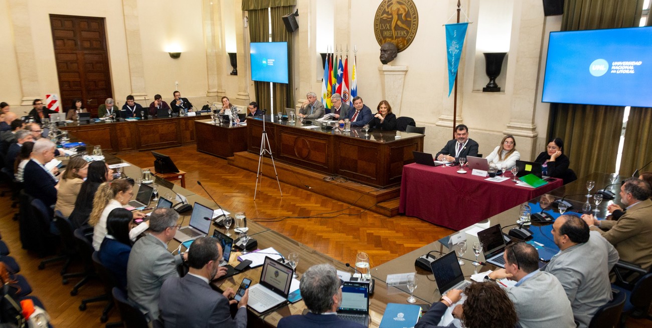 Reunión de AUGM en Santa Fe. Gentileza UNL