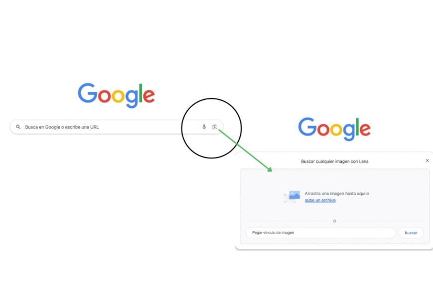 Cómo buscar una imagen con Google Lens.