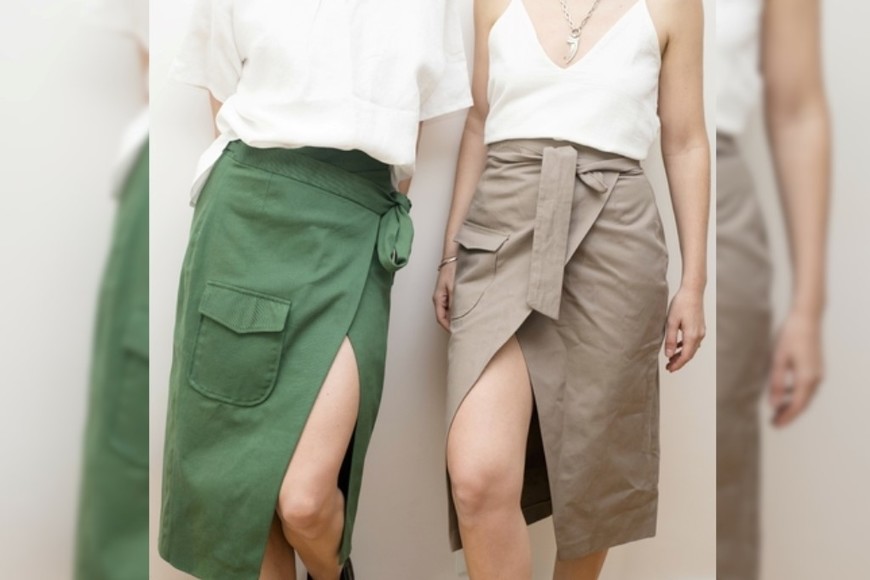 Corte irregular y telas ligeras, perfectas para la primavera.