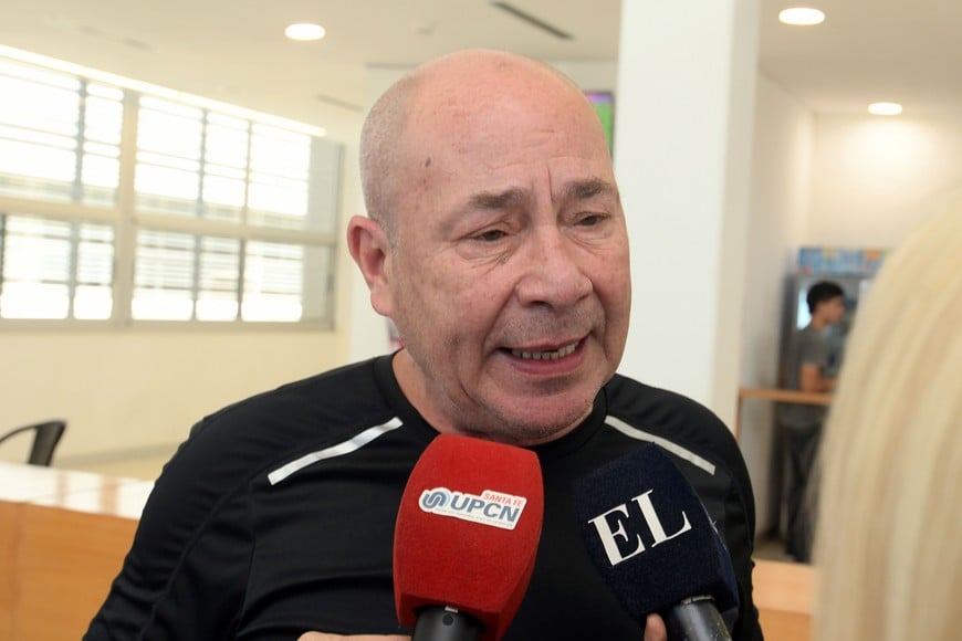 El Secretario General de UPCN Santa Fe, Jorge Molina. Crédito: Guillermo Di Salvatore