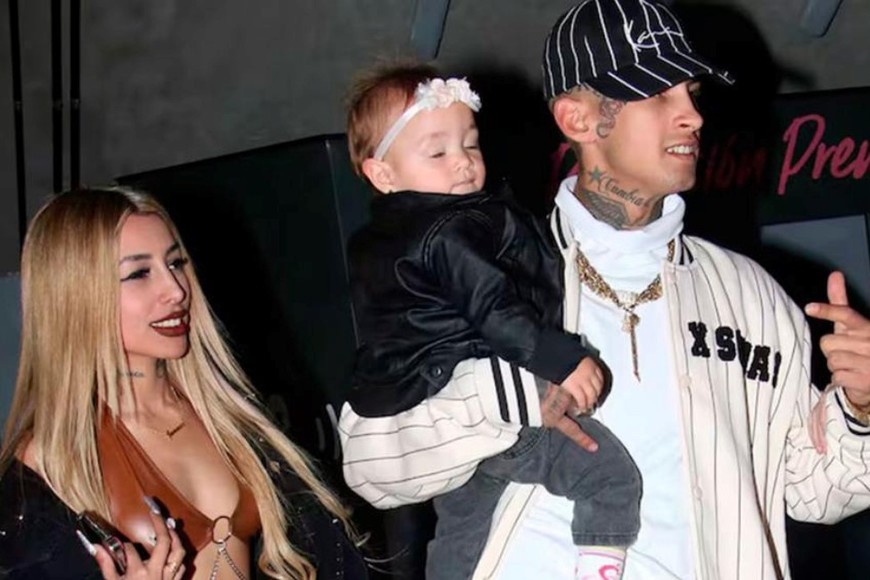 L-Gante y Tamara comparten una hija, llamada Jamaica.