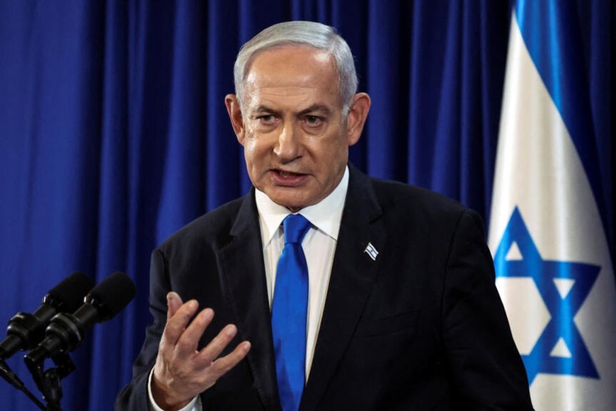 Benjamin Netanyahu, premier israelí. Archivo El Litoral