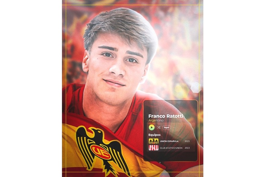 La presentación de Ratotti en Unión Española.