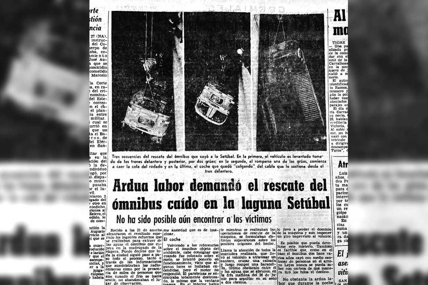 Una de las crónicas del diario.