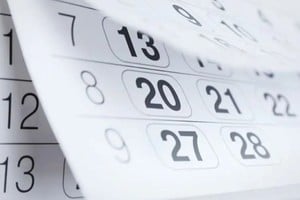 En agosto: viernes 15 no laborable y domingo 17 feriado por San Martín.