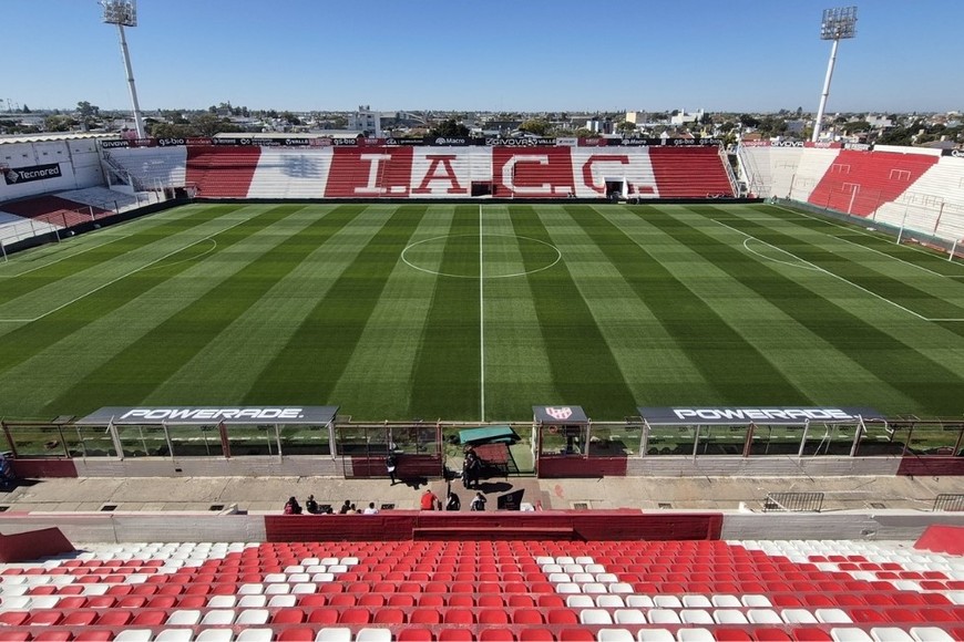 El Estadio Monumental Presidente Perón espera por el partido. Crédito: Prensa Instituto