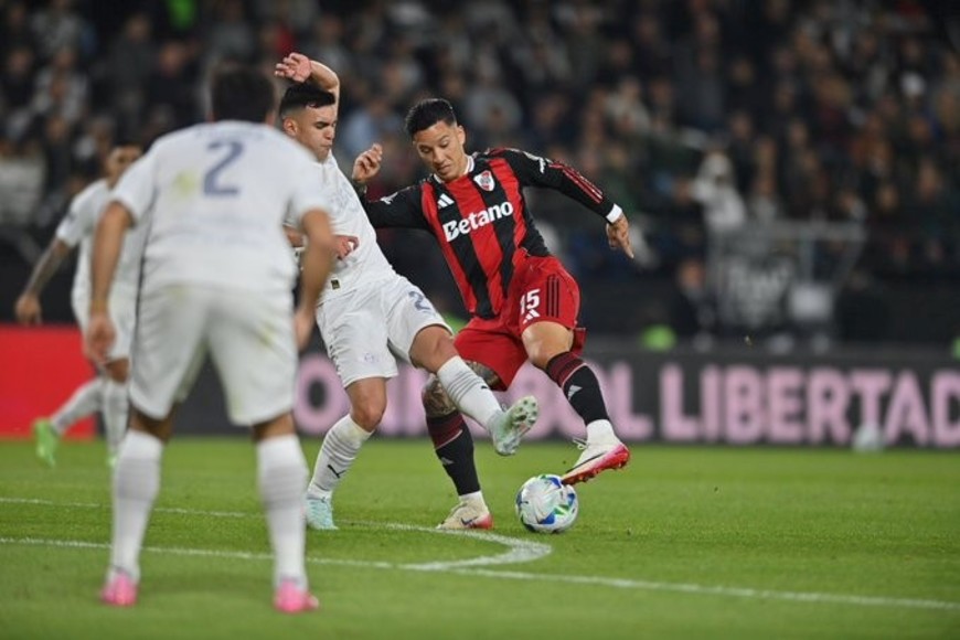 River vs Libertad. Foto: @RiverPlate