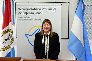 "Cuando hablamos de acceso a la Justicia, hablamos de un rol del defensor en consolidar la democracia y el estado de derecho". Crédito: Guillermo Di Salvatore