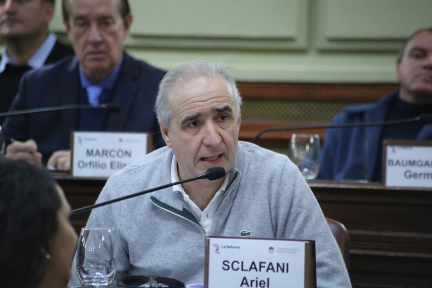 Ariel Sclafani repasó la carrera política del ex mandatario. Foto Gentileza