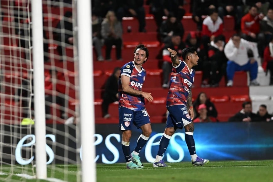 Doblete de Mauro Pittón | Unión-Instituto | Torneo Clausura Fecha 5 | Estadio Monumental Perón de Córdoba. Foto: Facundo Luque
