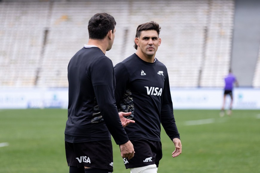 Reconocimiento de campo y entrenamiento. Prensa Los Pumas