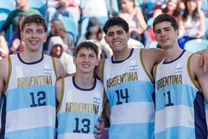 3x3 argentino debutó con triunfos en Asunción 2025. Fotos: Comité Olímpico Argentino.